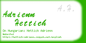 adrienn hettich business card